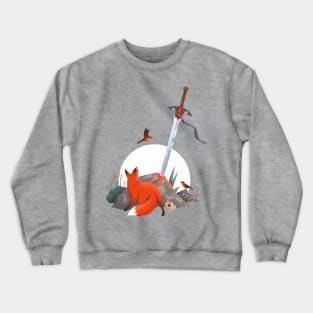 Fox and the Sword Crewneck Sweatshirt